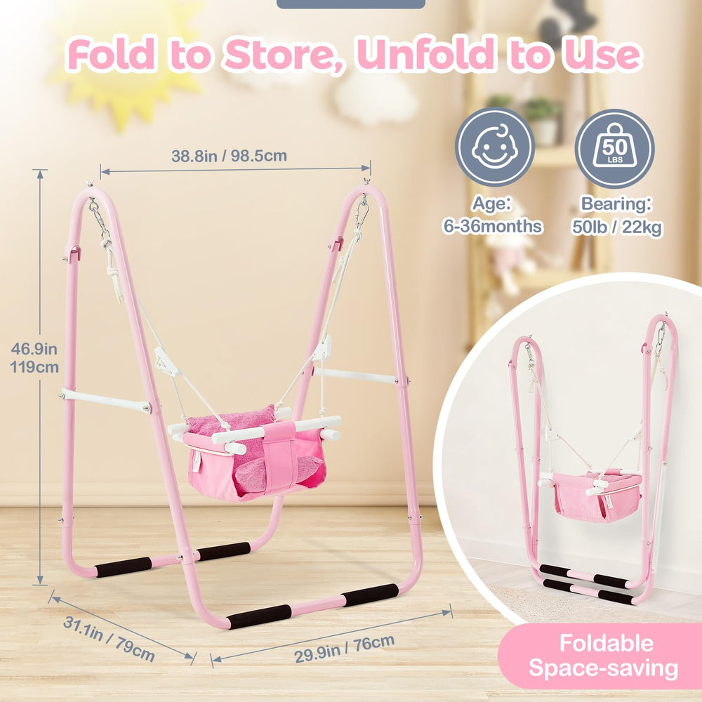 FUNLIO foldable design enables easy storage after playtime.