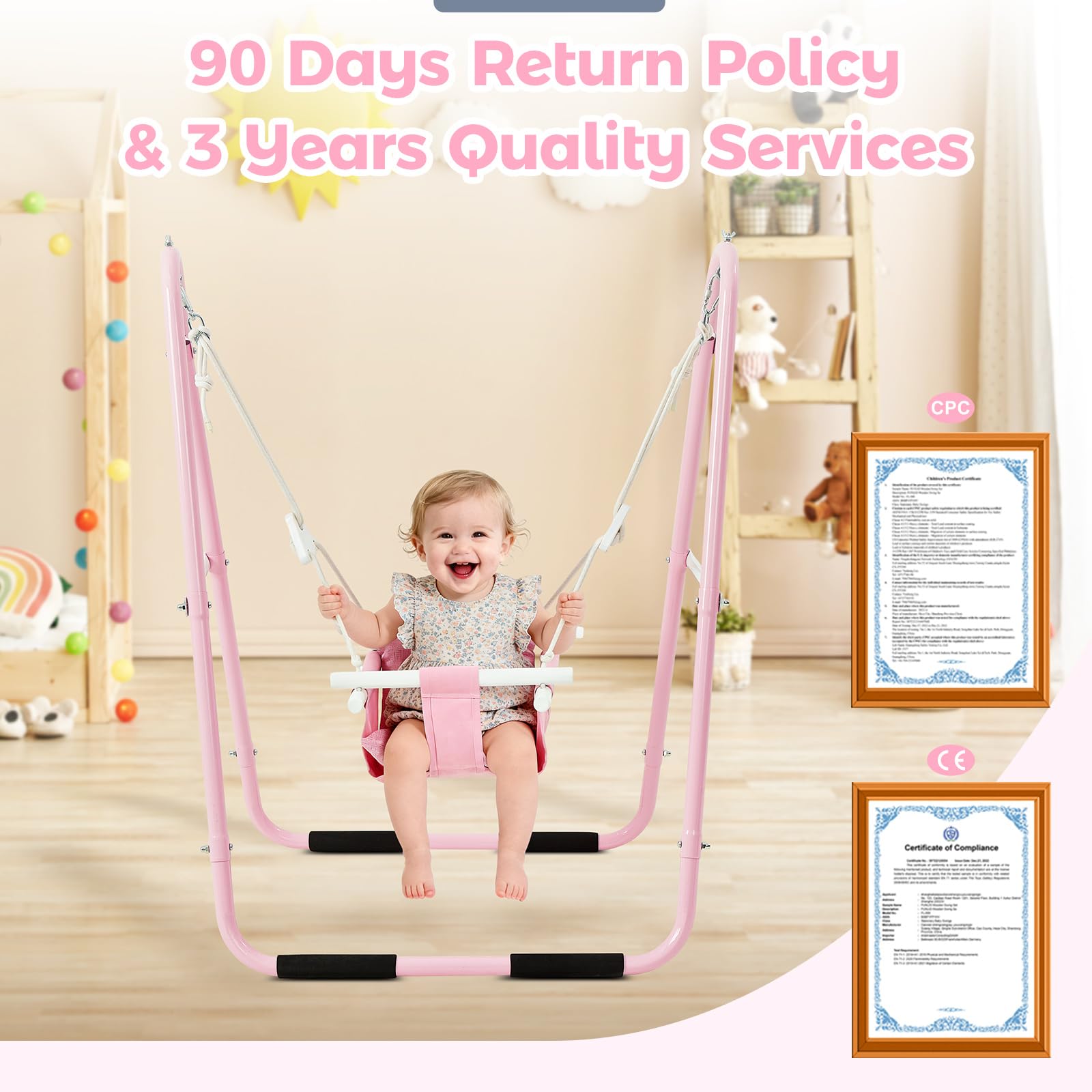 FUNLIO indoor/outdoor use supports versatile family fun.