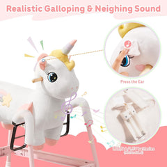 FUNLIO ear button triggers neighing and galloping sounds for realism