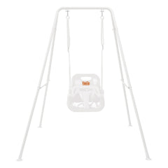 FUNLIO toddler swing with foldable stand for easy setup and backyard fun