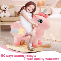 FUNLIO unicorn easy assembly helps parents set up quickly.