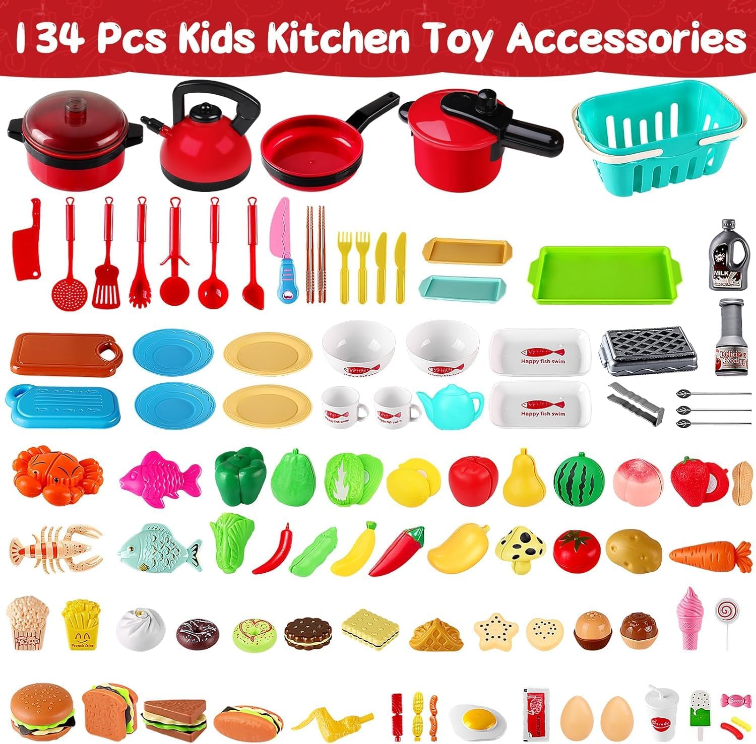 FunMission bbq grill and pressure cooker for realistic pretend cooking adventures