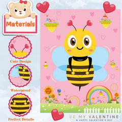 Funnlot four dot glues to secure hearts during play