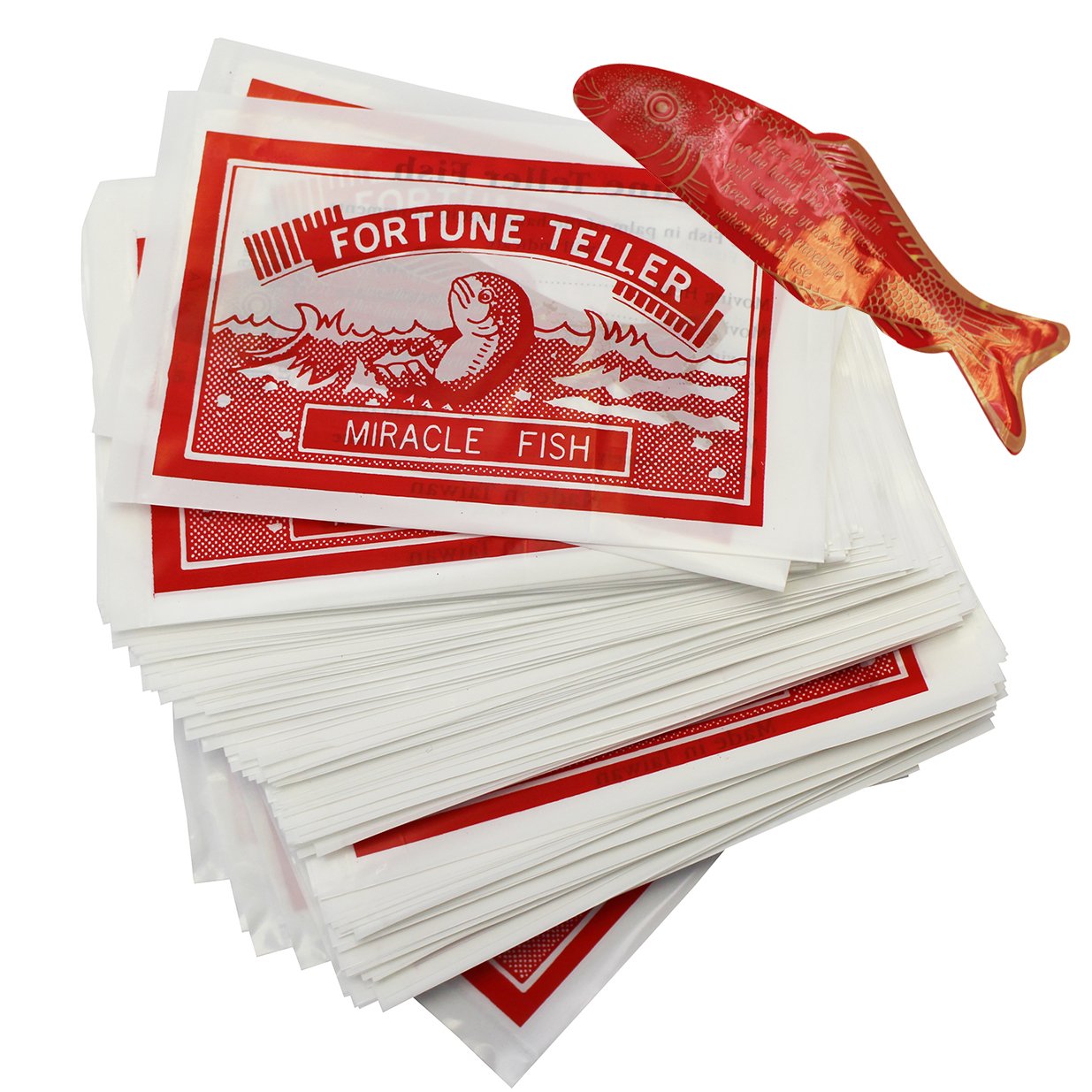 Funny Party Hats fortune teller miracle fish closeup ready for party fun