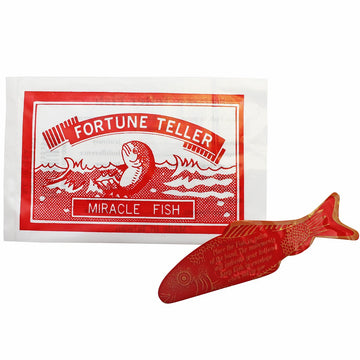 Funny Party Hats display image of action-ready fortune fish for lighthearted fun