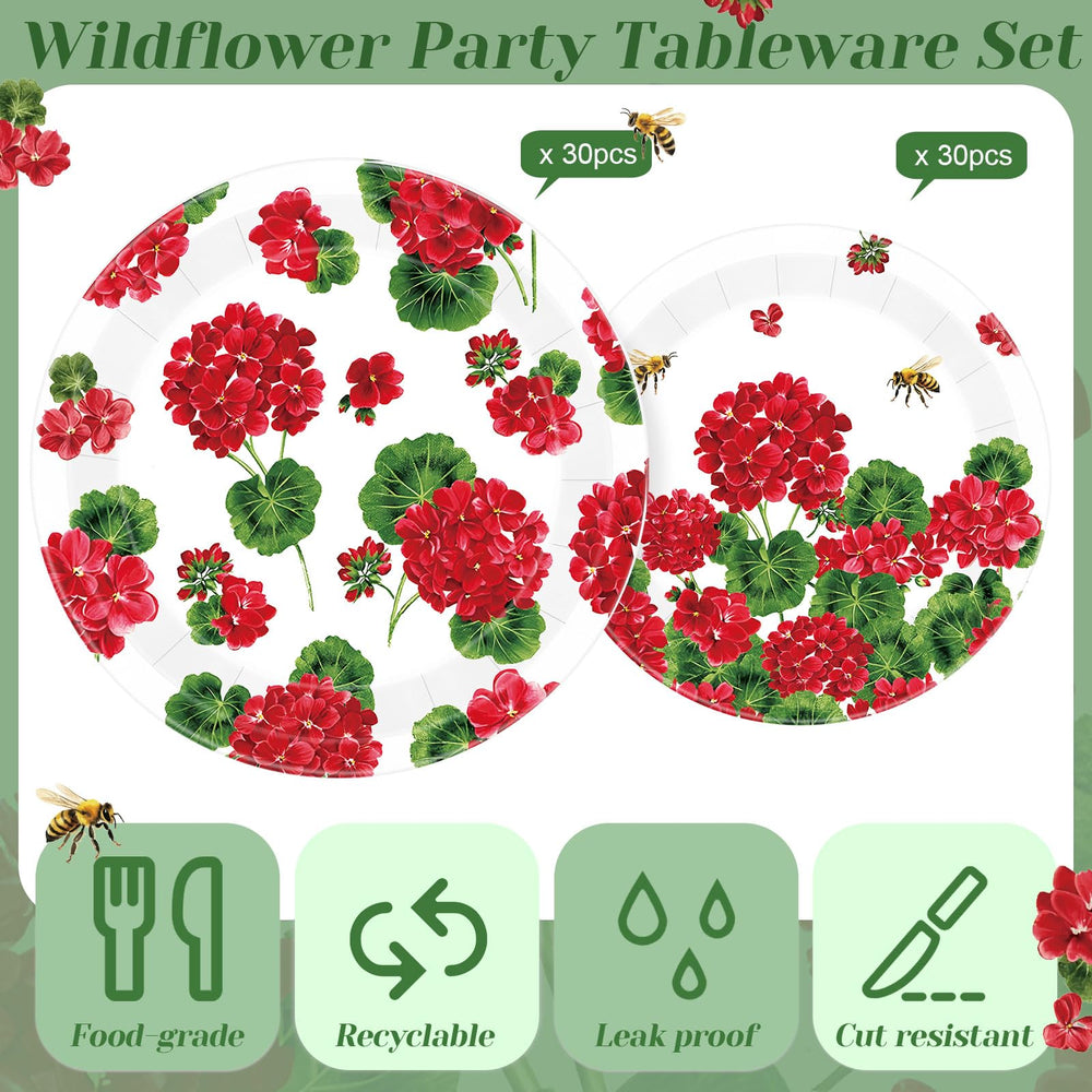 Funnymoom disposable plates packaging view highlights easy cleanup after events