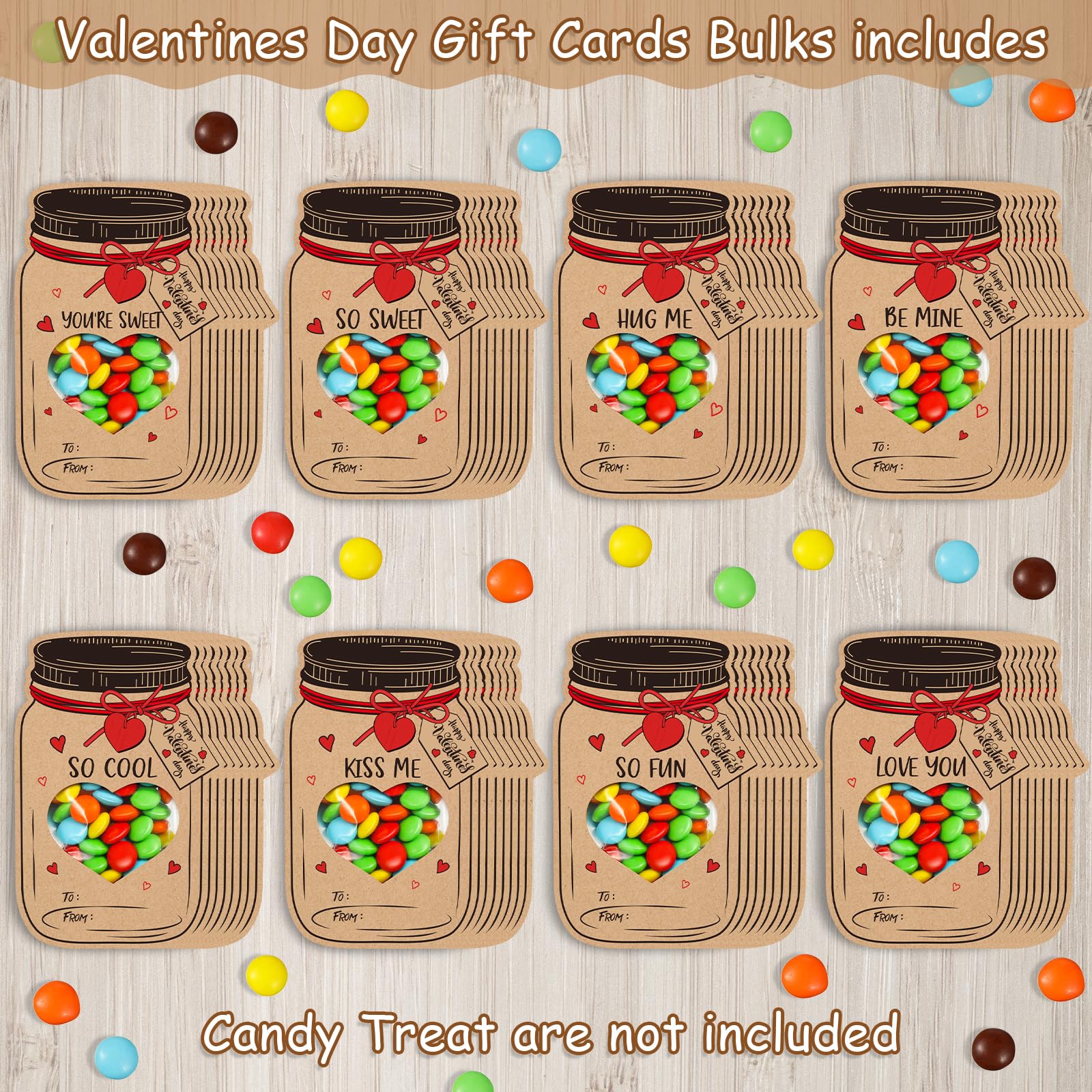 FunnyPars clear sealed bags ready for candy gifts