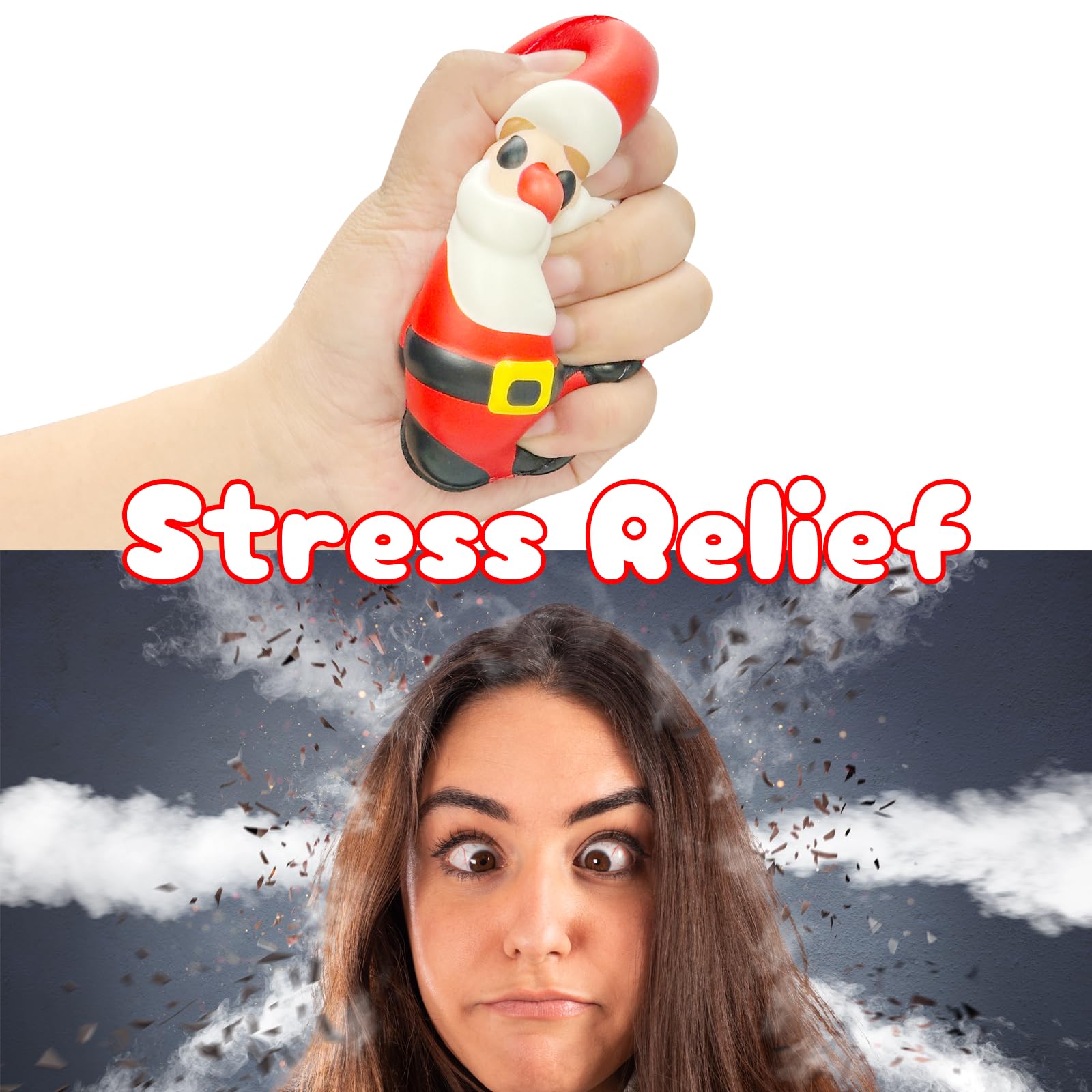 Funnysquee Elk stress ball set for portable mood boosting and hands on fun