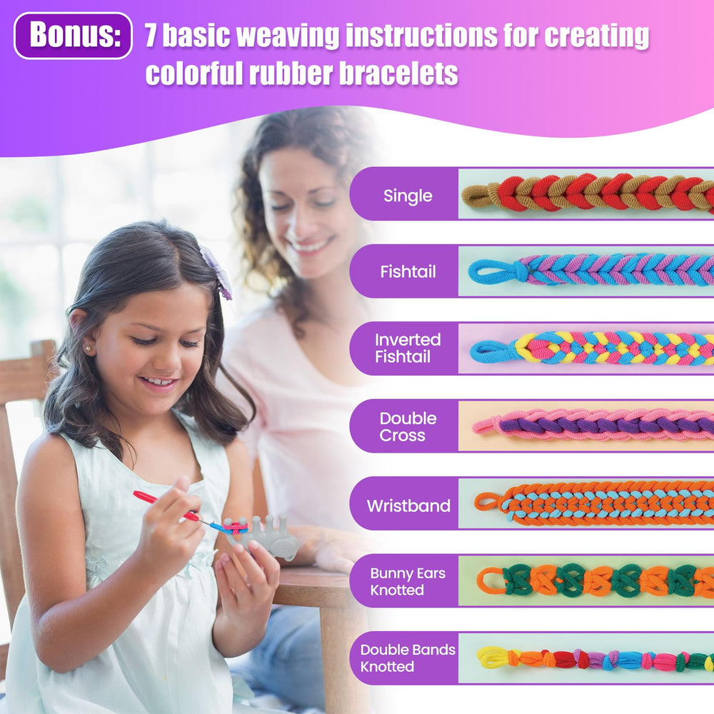 FUNiOi Rubber Bands color variety for endless bracelet designs
