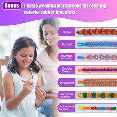 FUNiOi Rubber Bands color variety for endless bracelet designs