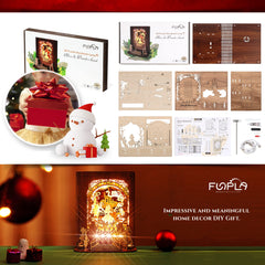 FUNPOLA 3D story book lamp invites family to build together and unwind.