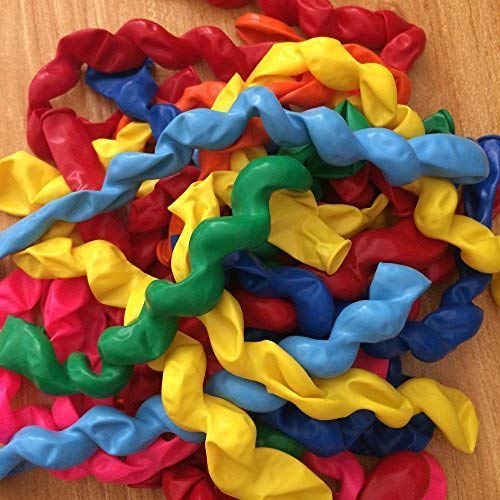 FUNPRT helium-floating balloons demo for dramatic ceiling displays.