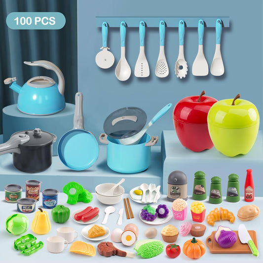 Funpynani red apple storage bin keeps toys organized after play