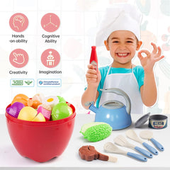 Funpynani peel-slice-shell action play food for sensory play
