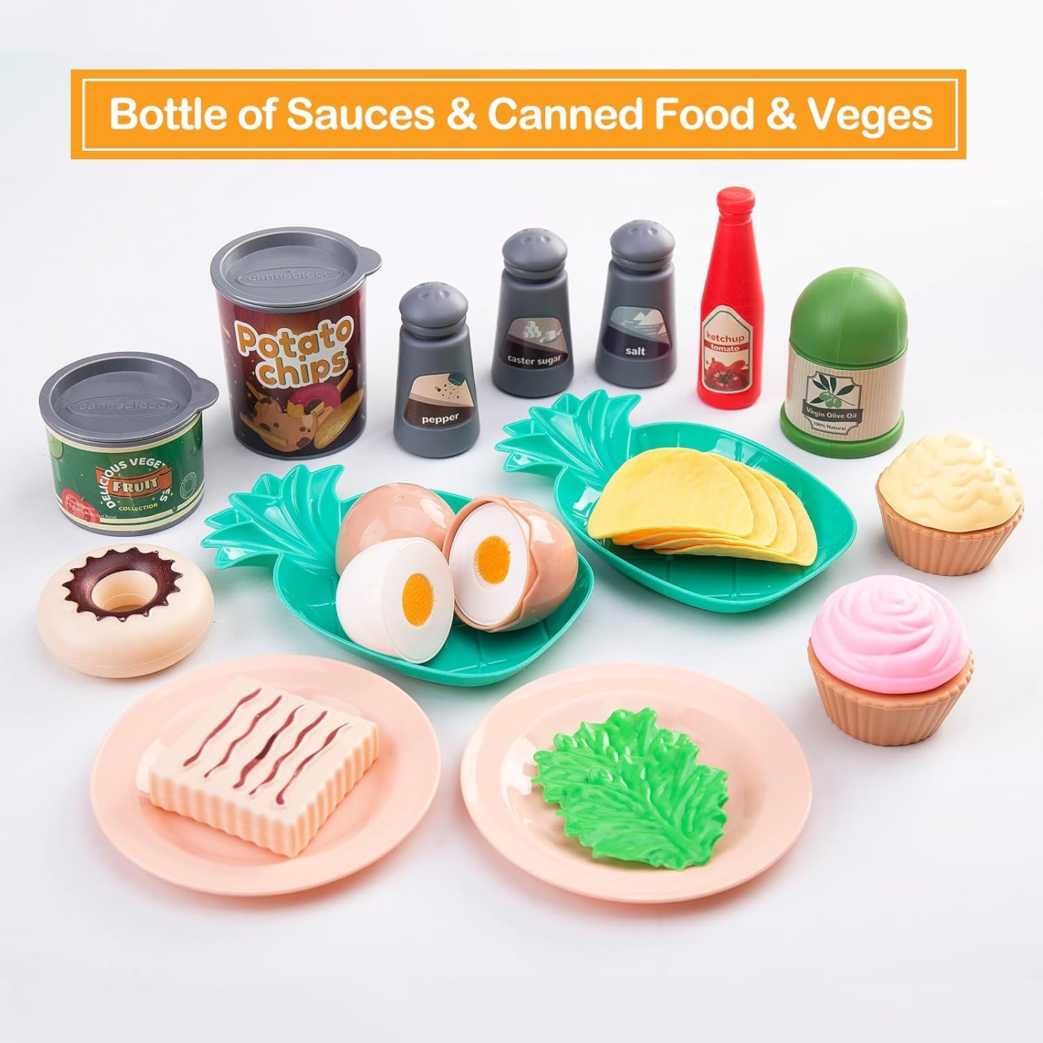 Funpynani whole roast chicken enhances authentic meal-time role play.