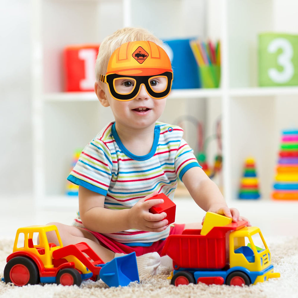 Funrous birthday favors glasses bring smiles to guests wearing themed eyewear.