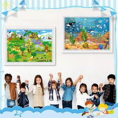 Funrous classroom wall decor poster adds vibrant learning space