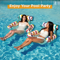 Funscape 2-Pack Rainbow Float Set ideal for friends and family