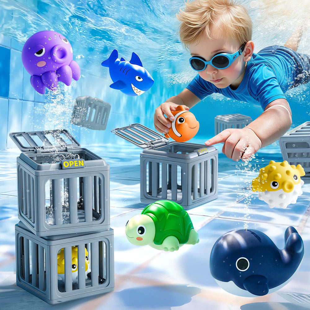Funscape 6 Ocean Pals for underwater discovery and rescue play