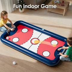Funscape beach yard family fun with toy, emphasizing outdoor entertainment.