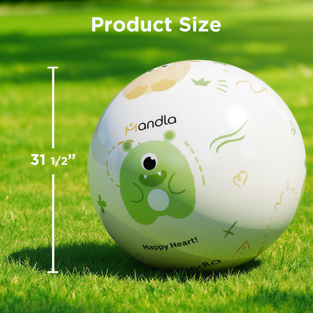 Funscape party-ready ball perfect for birthdays and outdoor gatherings.