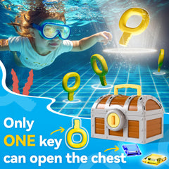 Funscape gems underwater glow as you search for treasure.