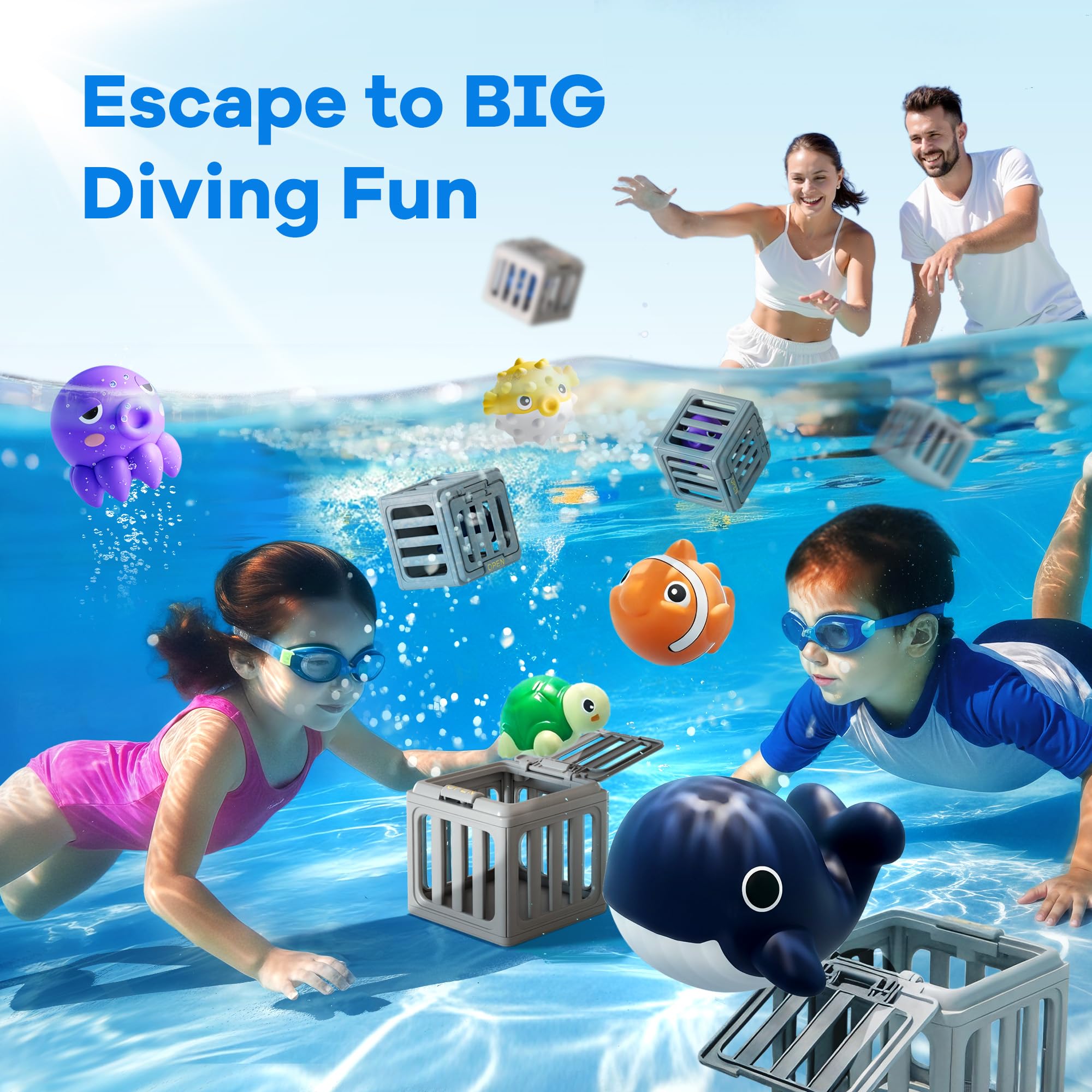 Pool and beach game from Funscape for family water play