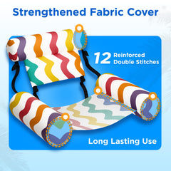Funscape Quick-Inflation Rollable Float for easy setup and storage