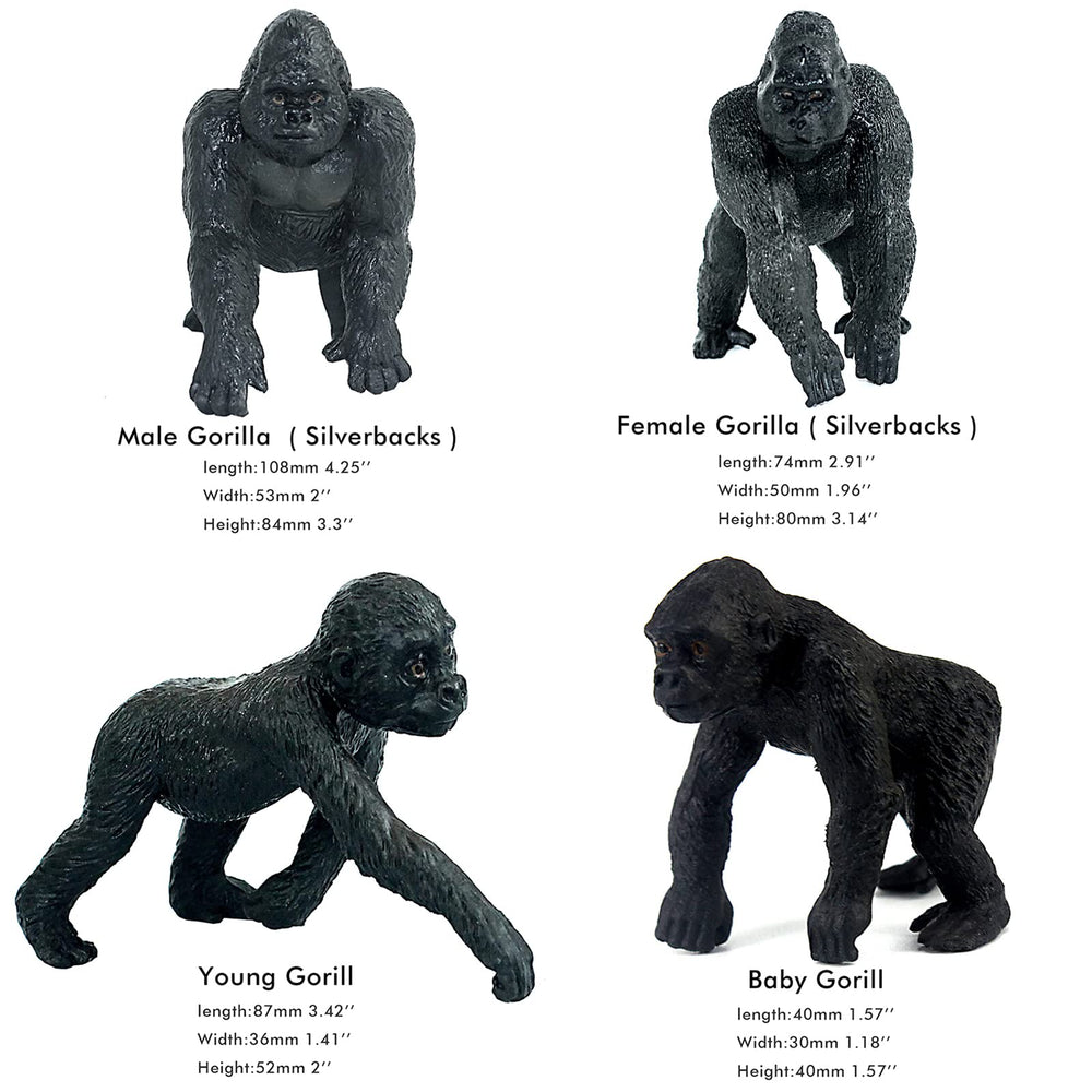 FunShowcase african jungle animal models collection suitable for education and display.