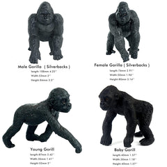 FunShowcase african jungle animal models collection suitable for education and display.