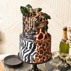 FUNSHOWCASE educational toy cheetahs, BPA-free plastic for safe, creative play.