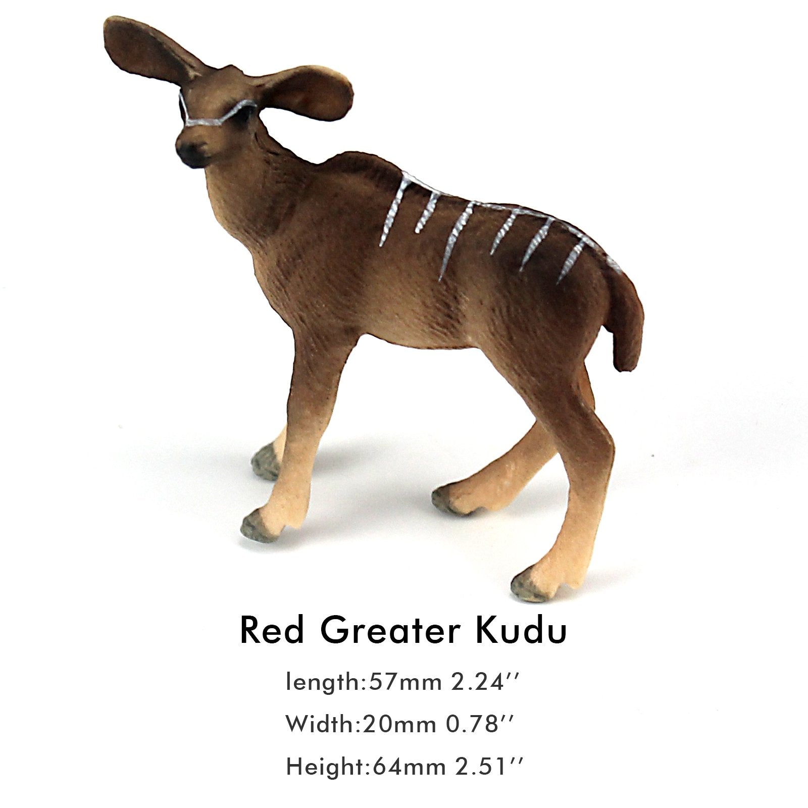 FUNSHOWCASE antelope figures offer durable sandbox play and fairy garden displays