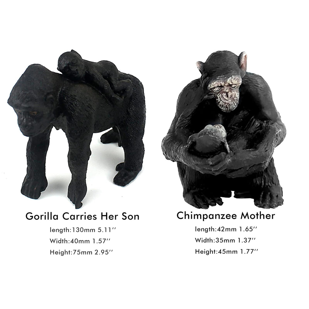 FunShowcase wildlife toy set great as cake toppers and dioramas.