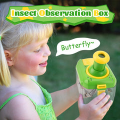 Funsland Bug Catcher Kit 360-degree viewing window encourages all-angle observation.