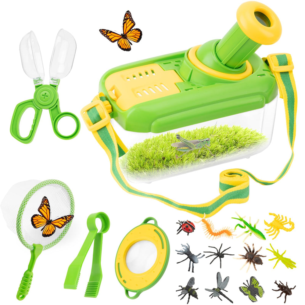Funsland Bug Catcher Kit durable plastic construction for outdoor use.
