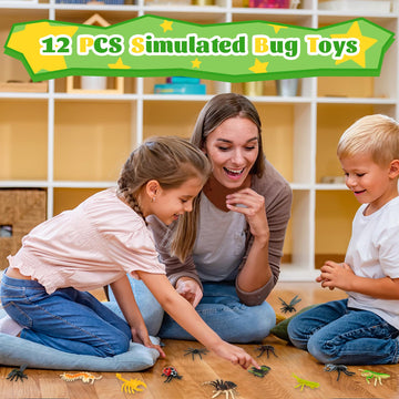 Funsland Bug Catcher Kit magnifying glass for detailed observation.