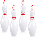Funtery Bowling Cups four-pack front view for party refreshments.