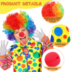 Funtery clown vest in satin offers light, easy wear
