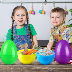 Funtery multicolor Easter egg surface for DIY stickers and painting.