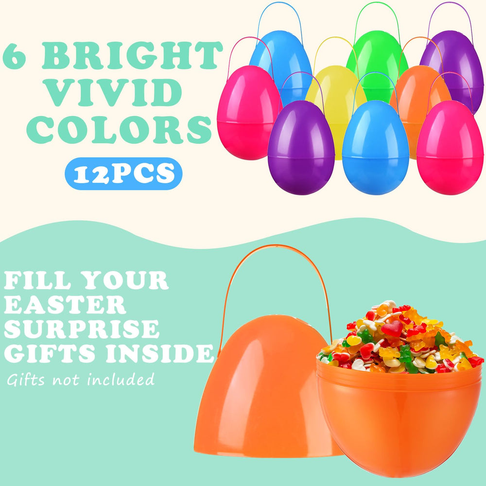 Funtery Easter egg with hanging loop, ideal for tree displays and events.