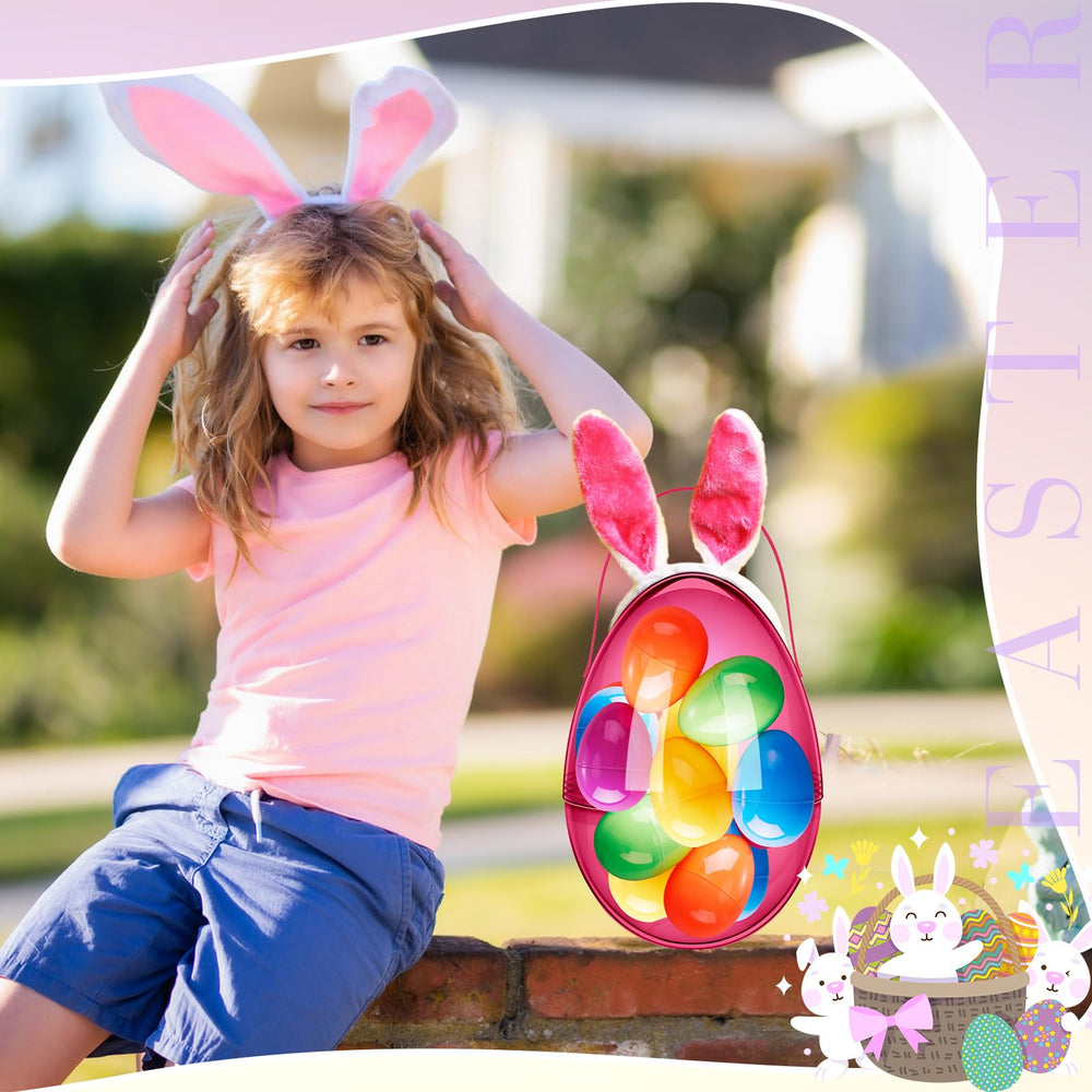 Funtery eggs are versatile for indoor and outdoor Easter displays and prizes.