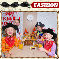 Funtery accessories evoke western adventures during Halloween or play.