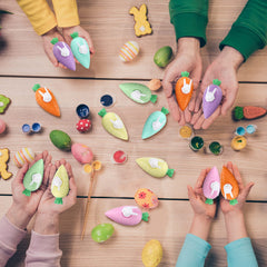 Funtery plastic with soft edges ensures safe, durable Easter fun