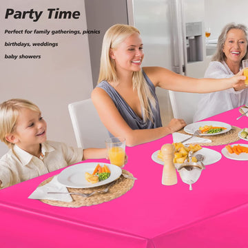 Funtoob setup for indoor or outdoor party with pink theme