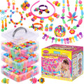 Funtopia Pop Beads 700+ pack for creative kid jewelry projects.