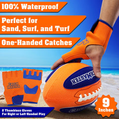 Funwares CatchMaster hook-loop grips ensure instant sticking on land or water