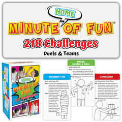 Funwares Home Edition box and components for quick family games