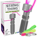 Funwares String Thing glow-lasso demonstrates luminous tricks for party entertainment