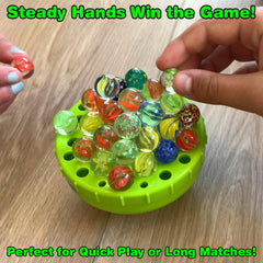 Funwares WobbleBall 50 marbles ready for high replay and endless stacking fun.
