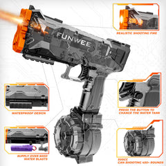 Funwee 500cc tank enables 500+ blasts per fill